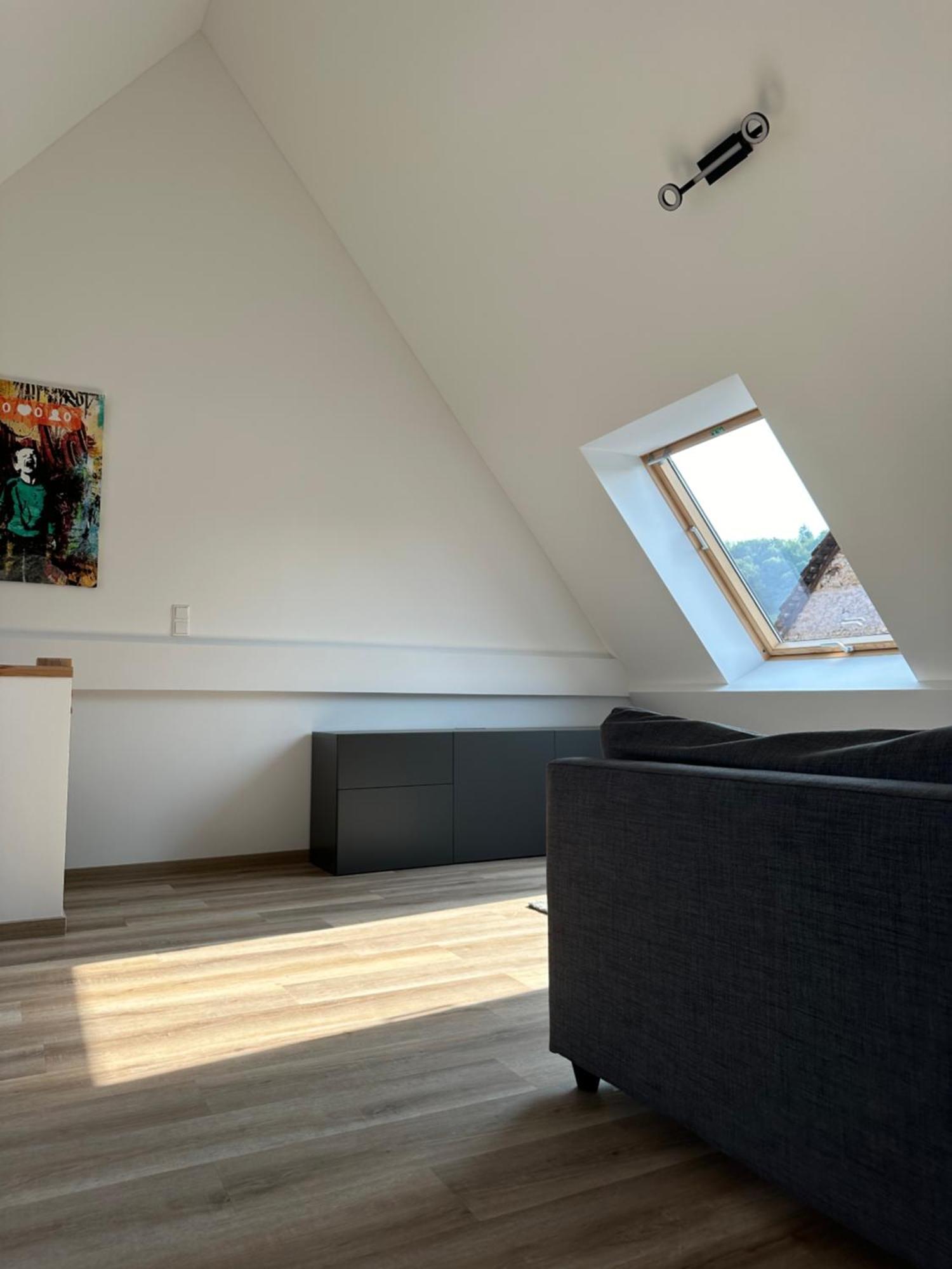 Exklusive Maisonette-Wohnung Am Rande Von Freiburg Merzhausen Esterno foto